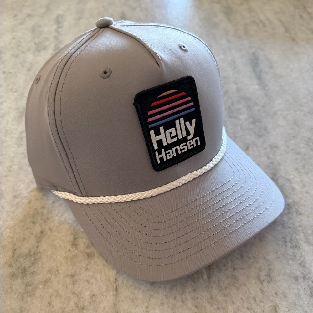 Helly Hansen Light Gray Cap with Logo, NWT